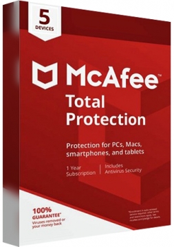 McAfee Total Protection - 5 Devices - 1 Year [EU]
