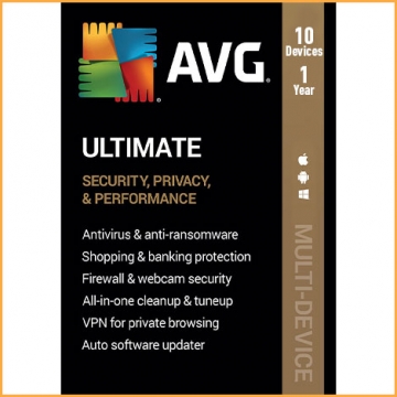 AVG Ultimate 2020 10 Devices 1 Year [EU]
