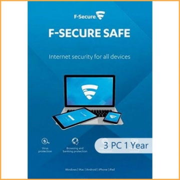 F-Secure Internet Security - 3 PCs - 1 Year [EU] 