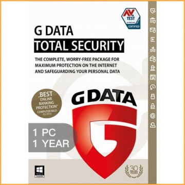 G Data Total Security - 1 PC - 1 Year