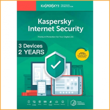 Kaspersky Internet Security Multi Device 2020 - 3 Devices - 2 Years [EU]