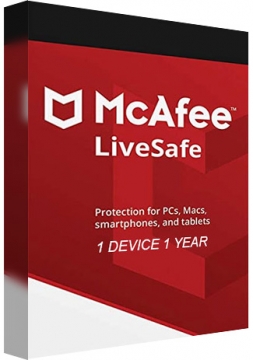 MCAfee Life Safe - 1 Device - 1 Year [EU]