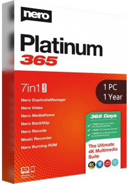 Nero Platinum 365 - 1 PC - 1 Year [EU]