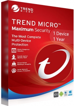 Trend Micro Maximum Security Multi Device - 1 Device - 1 Year [EU]