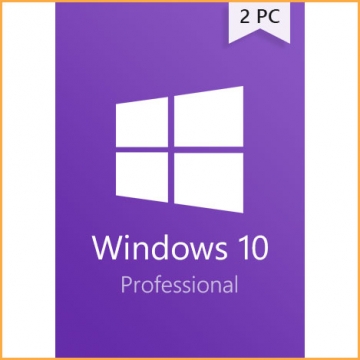 Microsoft Windows 10 Pro Key - 2 PCs