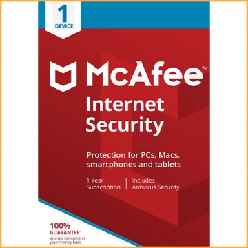 McAfee Internet Security Multi Device - 1 Device - 1 Year [EU]