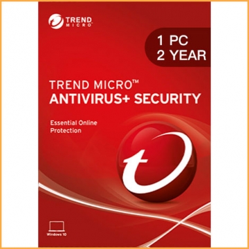 Trend Micro Antivirus + Security - 1 PC - 2 Years [EU]