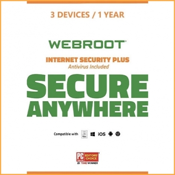 Webroot Secureanywhere Security Internet Plus