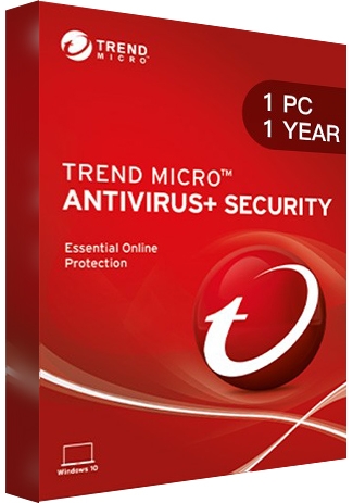 Trend Micro Antivirus + Security - 1 PC - 1 Year [EU]