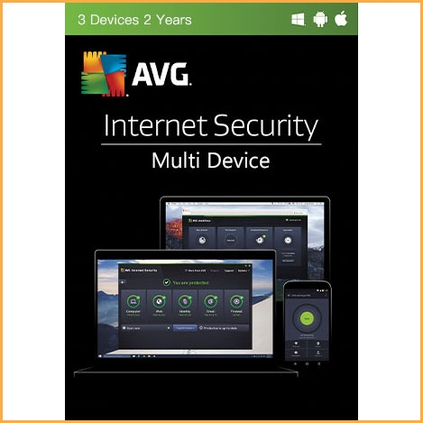 AVG Internet Security Multi Device - 3 Devices - 2 Years [EU]