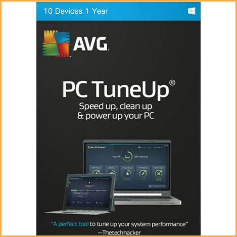 AVG Tuneup - 10 Devices - 1 Year