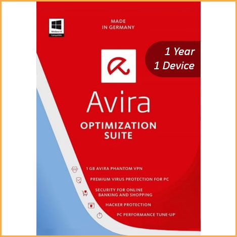 Avira Optimization Suite 1 year - 1 device [EU]