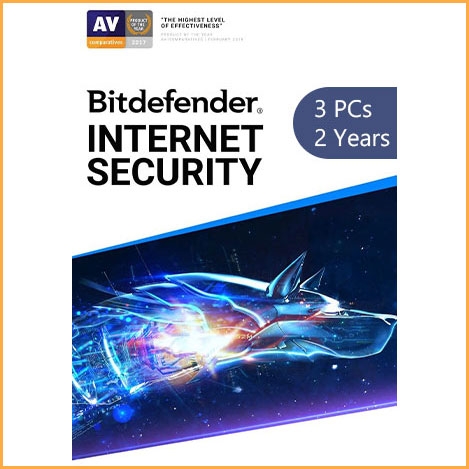Bitdefender Internet Security - 3 PCs - 2 Years [EU]
