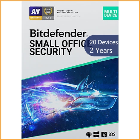 Bitdefender SOS - 20 Devices - 2 Years[EU]