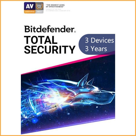 Bitdefender Total Security - 3 Devices - 3 Years [EU]