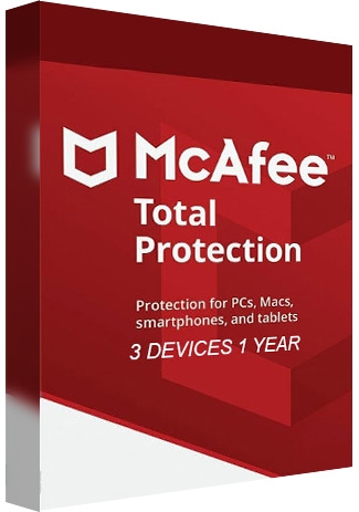 McAfee Total Protection - 3 Devices - 1 Year [EU]