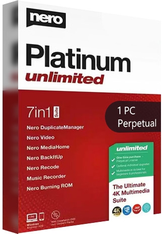Nero Platinum Unlimited - 1 PC - Perpetual [EU]