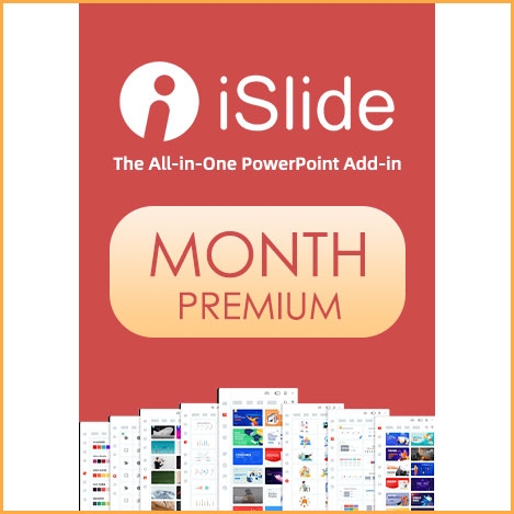 iSlide PowerPoint Premium - 1 Month