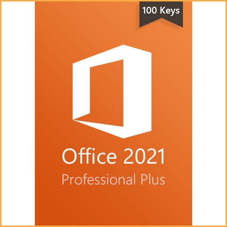 Microsoft Office 2021 Pro - 100 Keys
