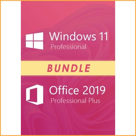 Windows 11 Professional + Microsoft Office 2019 Professional Plus Keys Bundle
