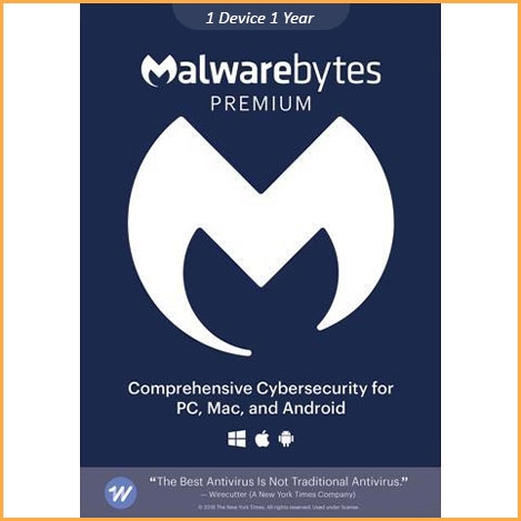 Malwarebytes Premium - 1 Device - 1 Year [EU]