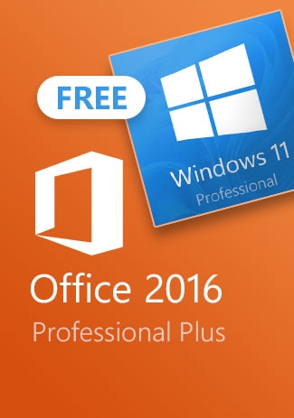 Office 2016 Professional Plus Keys (+free Windows 11 Professional)