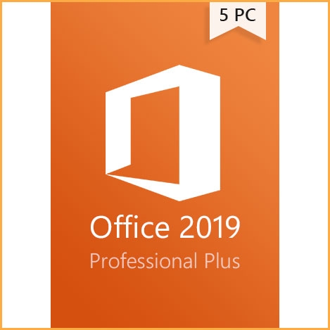 Office 2019 Professional Plus Key - 5 PCs