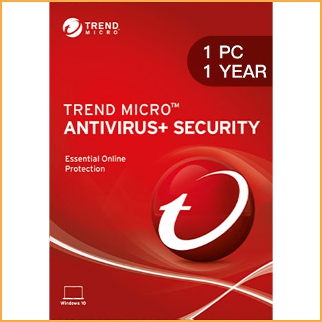 Trend Micro Antivirus + Security - 1 PC - 1 Year [EU]