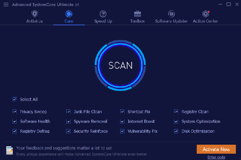 iObit Advanced SystemCare Ultimate 14 Key