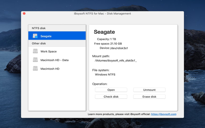 buy iBoysoft NTFS Professional for Mac