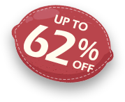 Up to 62% OFF!