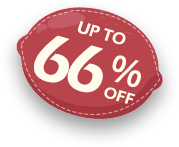 Up to 62% OFF!