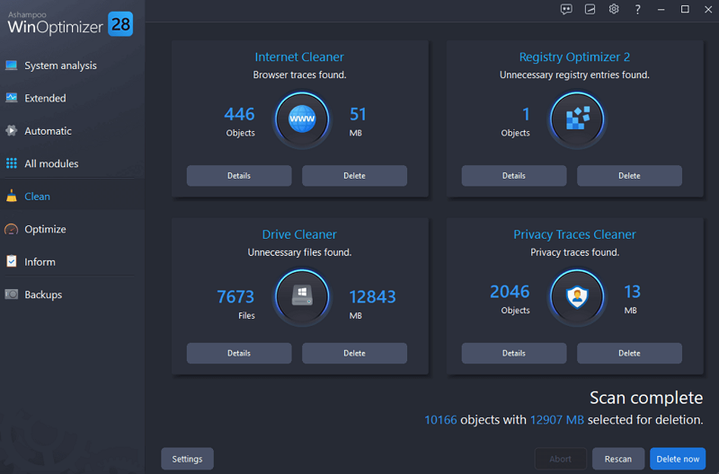 buy Ashampoo WinOptimizer 28 key