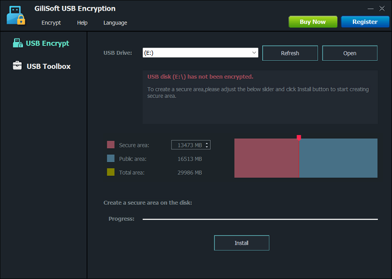 buy Gilisoft USB Encryption - 1 PC - Lifetime